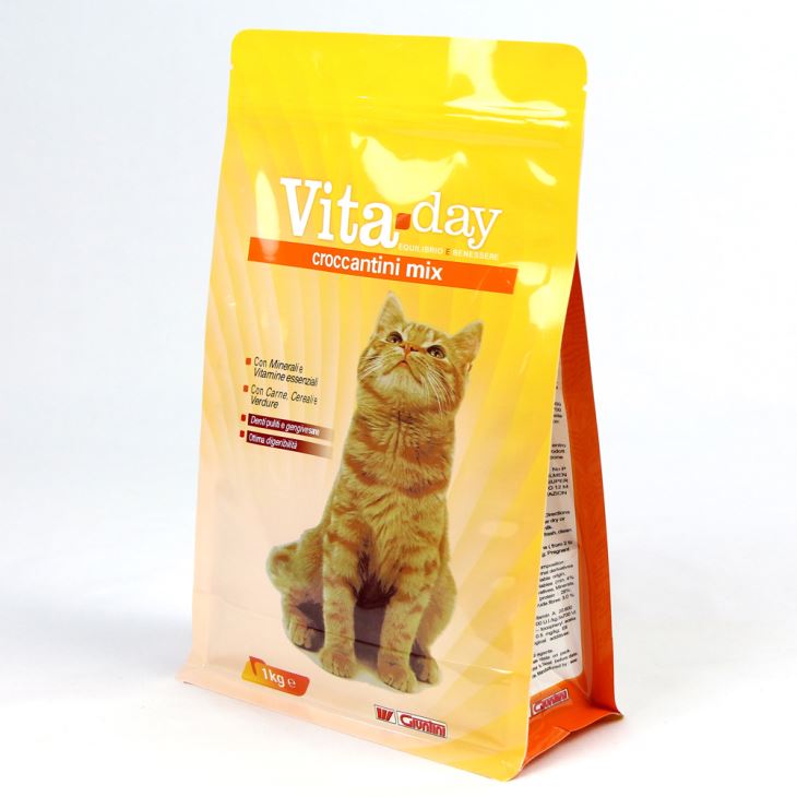 Flat Bottom Cat Food Bag
