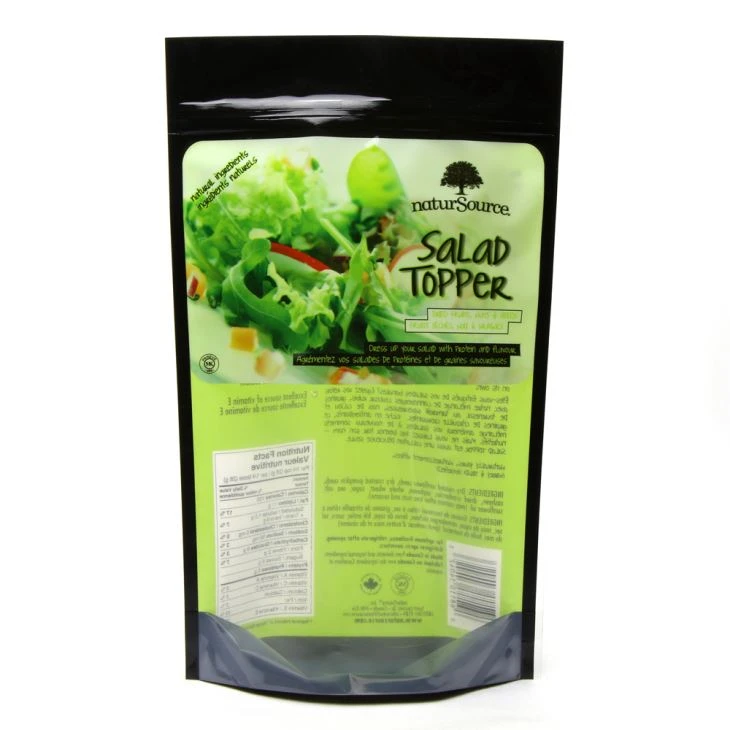 Multicolor Printing Stand Up Pouch For Vegetabilsk Salat