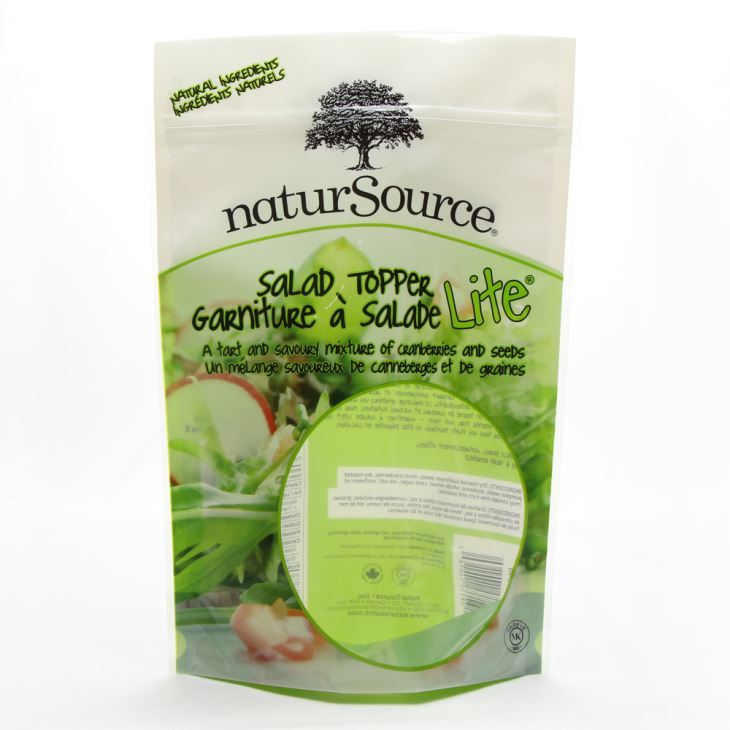 stand up pouch for vegetable salad