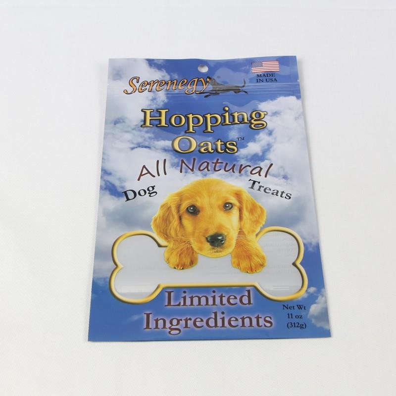 Pet Food Packaging Bag Med Glidelås Dog Food Bags Pet Food Packaging Bag With Zipper Dog Food Bags