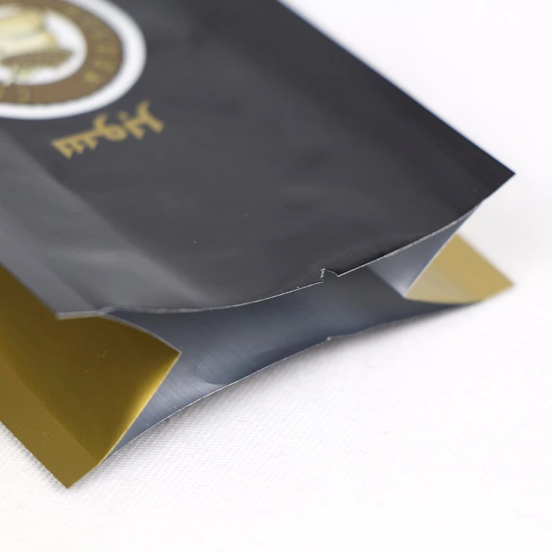 Aluminium Folie Side Gusset Kaffe Bag Aluminum Foil Side Gusset Coffee Bag