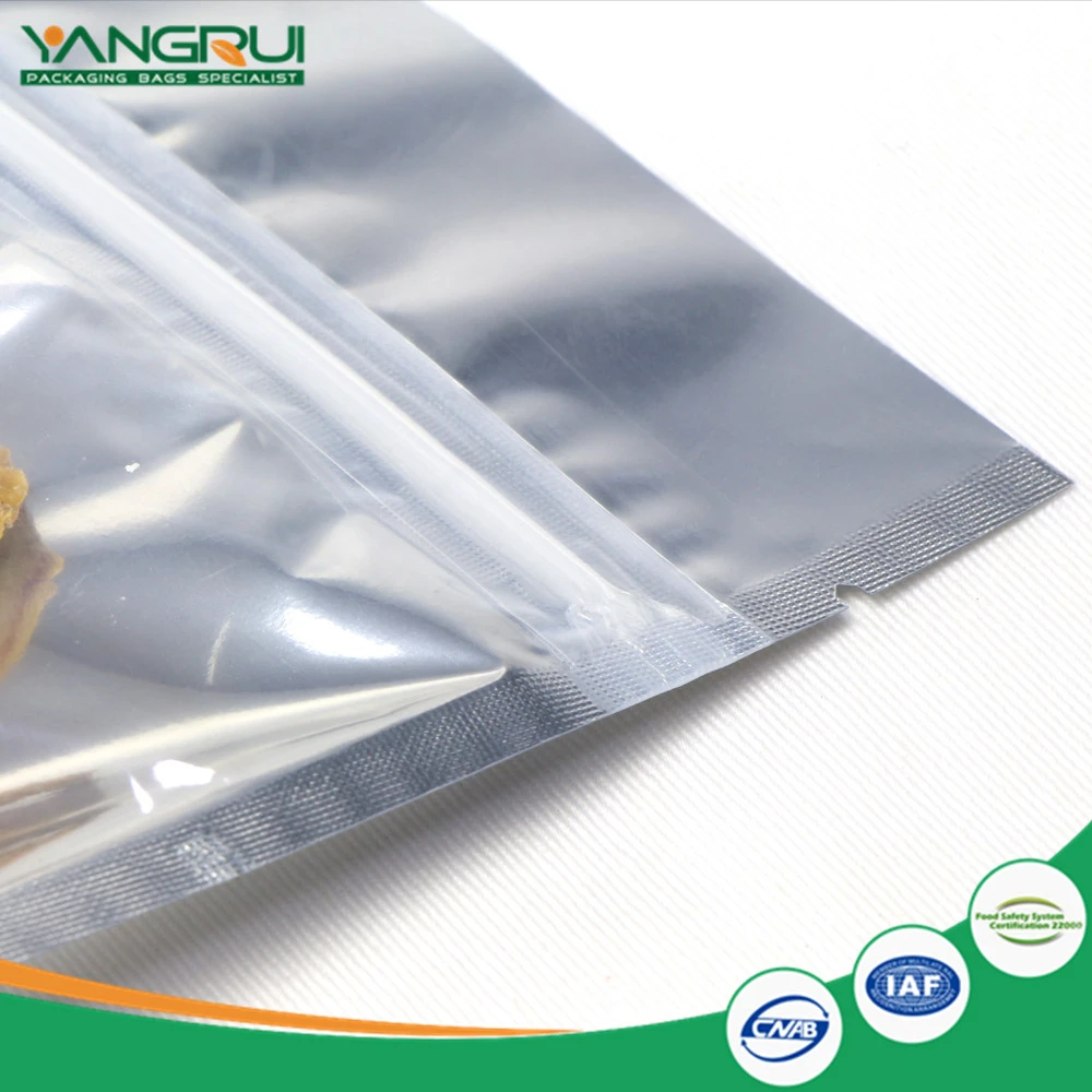 Gjennomsiktig aluminiumsfolie på oppvasken Transparent Aluminum Foil Standing Up Pouch