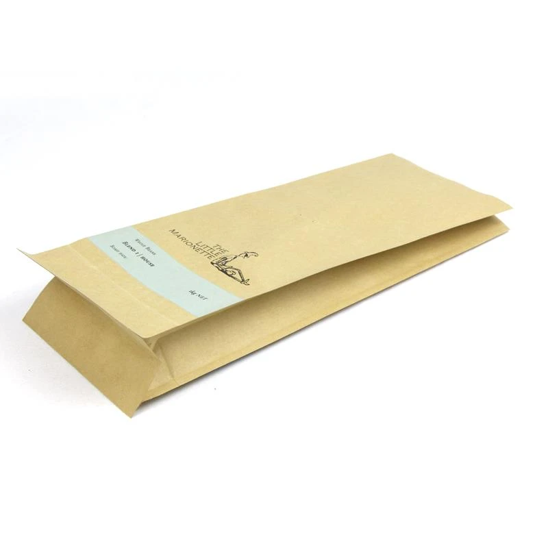 Kraftpapir Aluminiumfoliepose med ventil 8 Side forseglet Kraft Paper Aluminium Foil Bag With Valve 8 Side Sealed