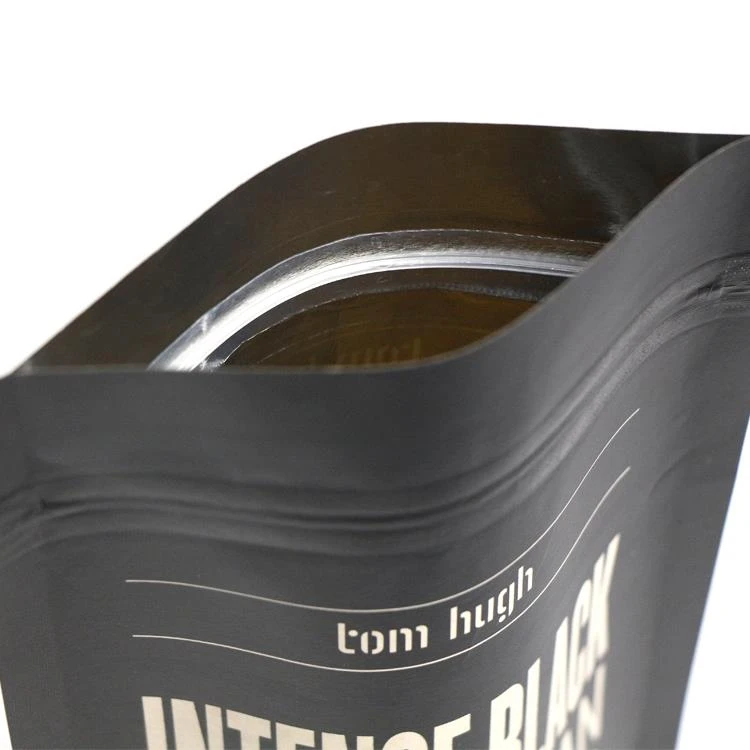 Kraft Paper + VMPET Stående Opp Veske Med glidelås Kraft Paper+VMPET Standing Up Pouch With zipper