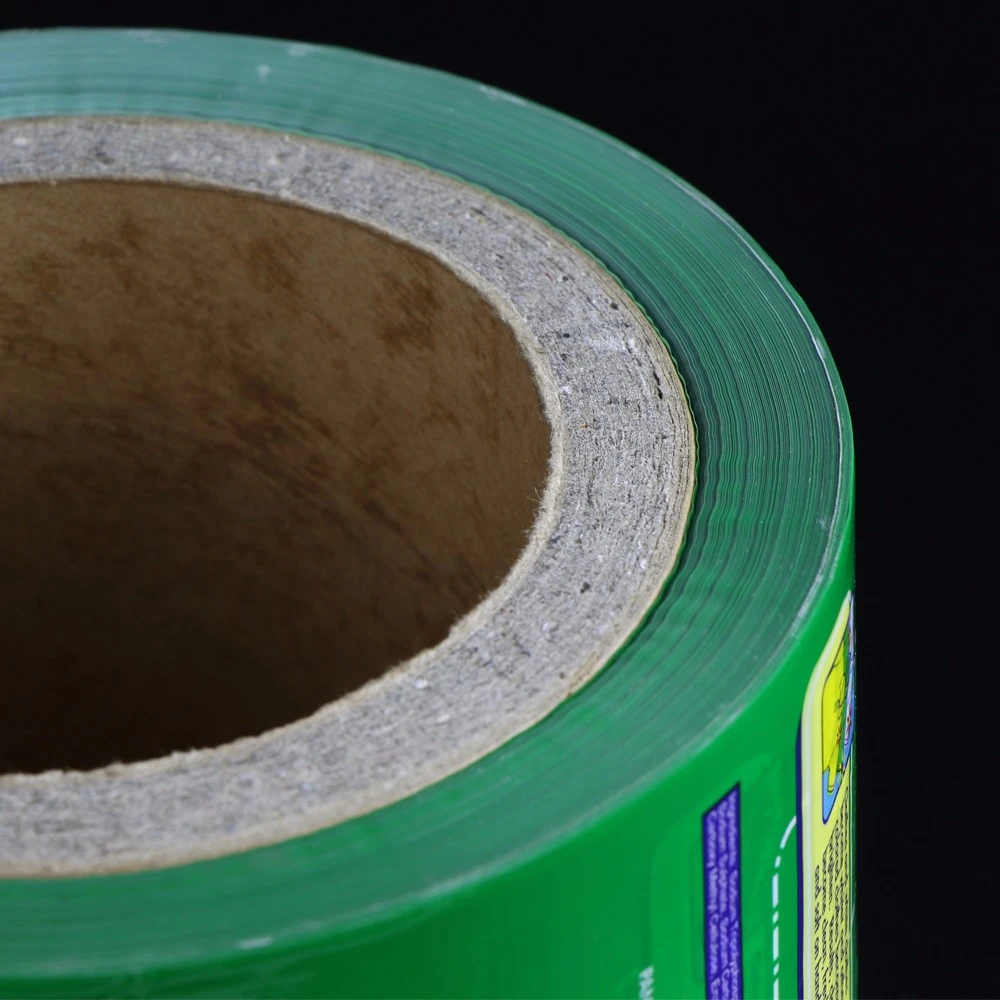 Multi-color printing washing powder packaging film