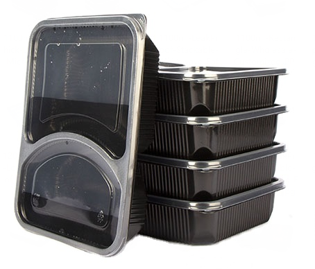 disposable plastic lunch containers