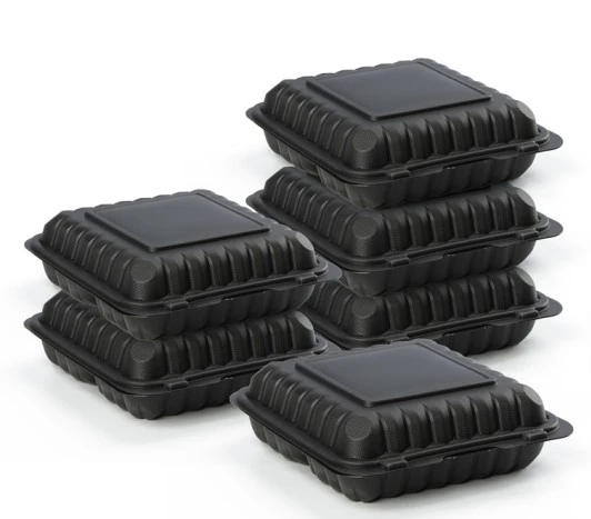 MFPP Black 3 compartment food box