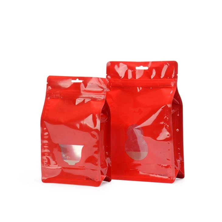 Aluminiumfolie boks med vindu