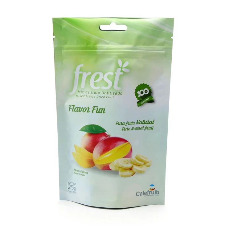 Tørket frukt snacks av aluminiumsfolie