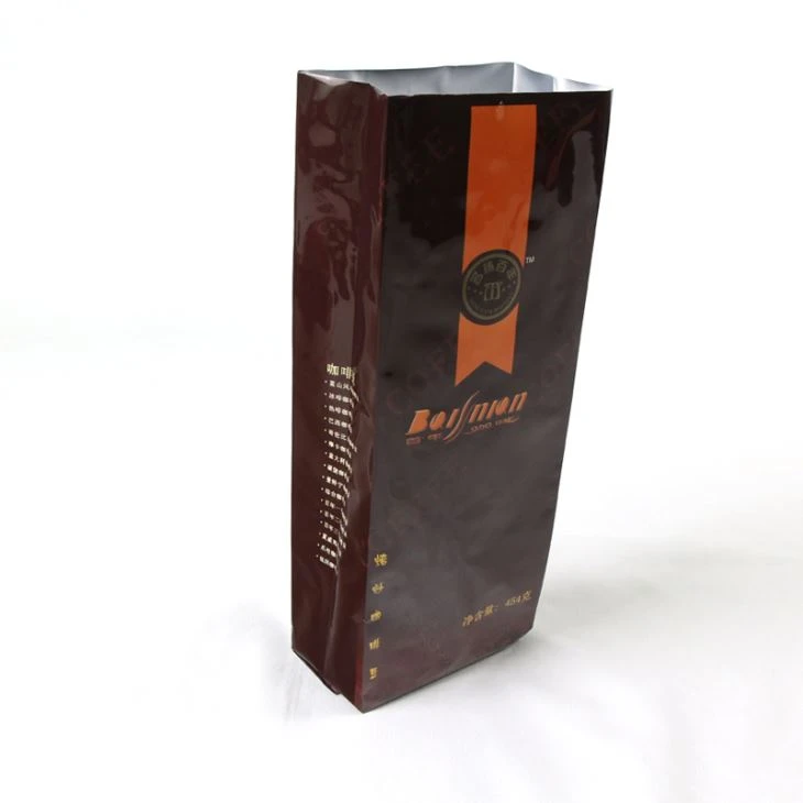 Mat Grade 4oz aluminiumsfolie kaffe te Bag engros