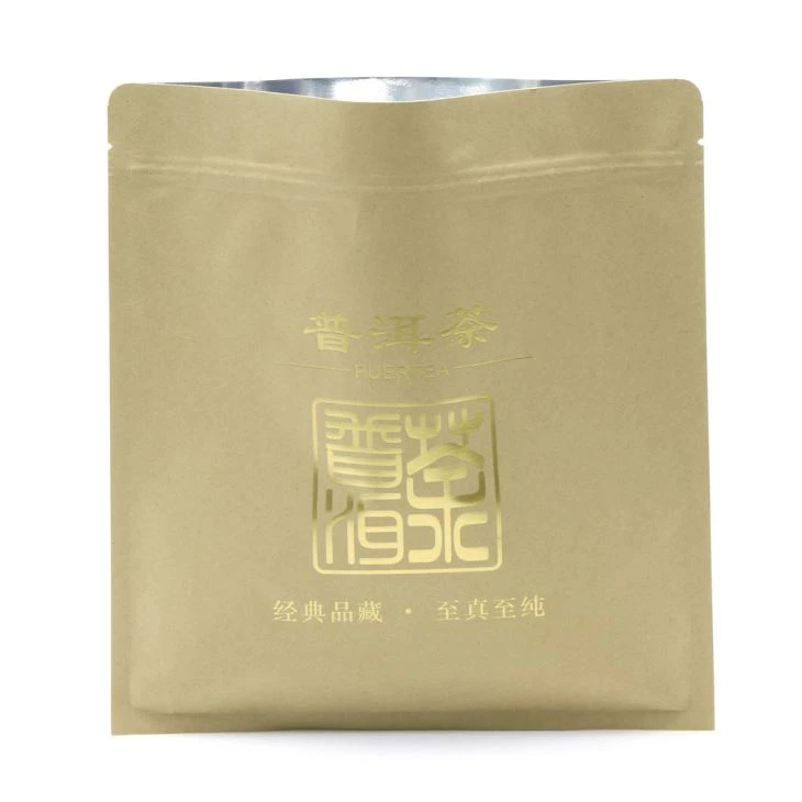 Kraft Paper Three Side Seal Folie tepose