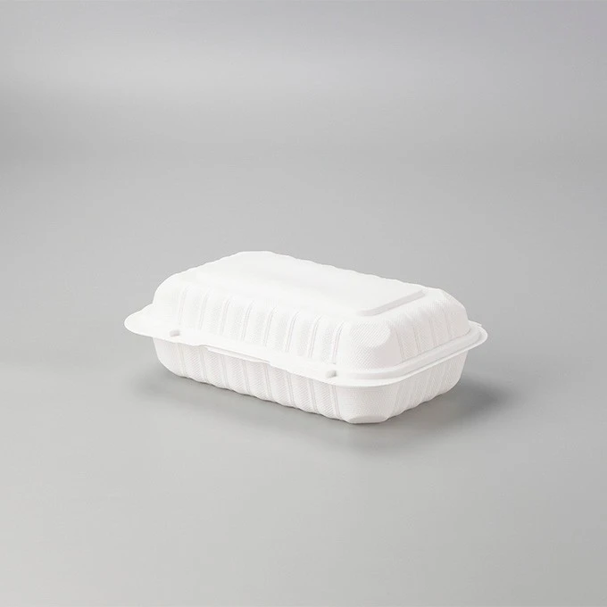 9x6inch Black Microwavable Eco Friendly Disposable Take Out Food Container Deli Plastic BentoLunch Box