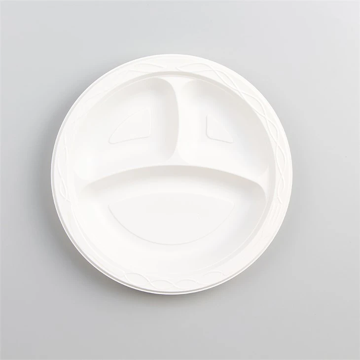 Engangs plastplater