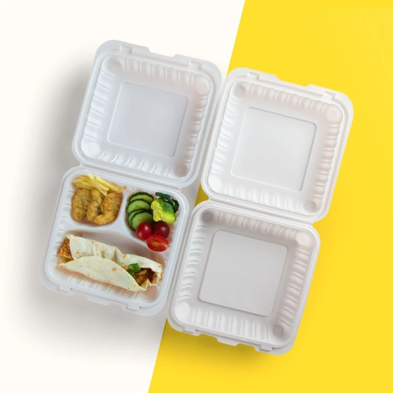 Hot Sale YR9581 Engangs take-out hengslet matbeholder Mikrobølgeovn Plast Mea...