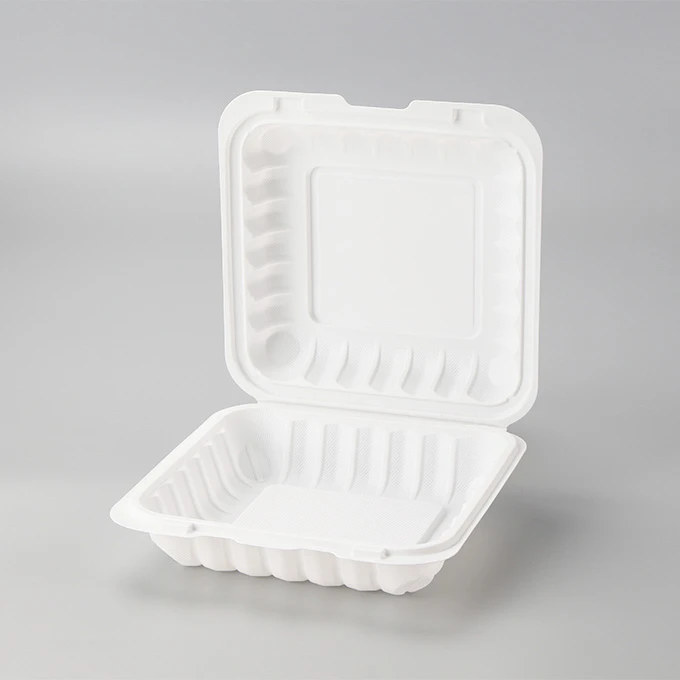 8x8 tommer Take Out Clamshell burgerbokser