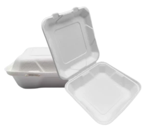 9'' Bagasse To Go matbeholdere