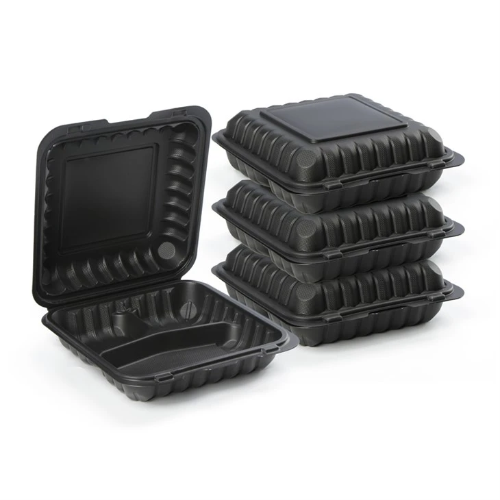 9x9 Clamshell matbeholdere