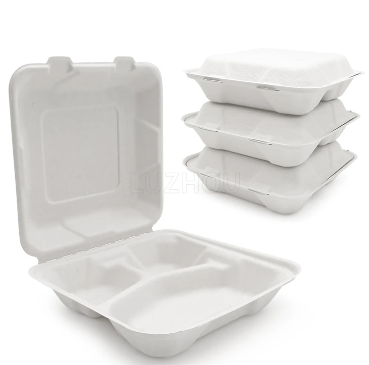 Bagasse-beholdere Food To Go