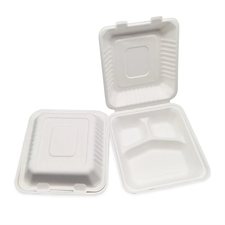 Biologisk nedbrytbare takeaway-beholdere