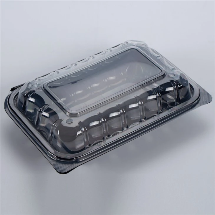 Svarte matoppbevaringsbeholdere plast