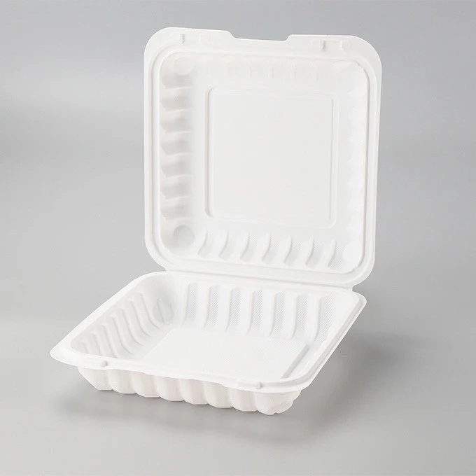 Clamshell 9x9 tommer MFPP To Go-beholder