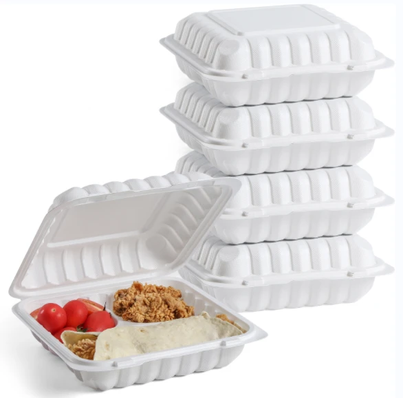 Clamshell matbeholdere