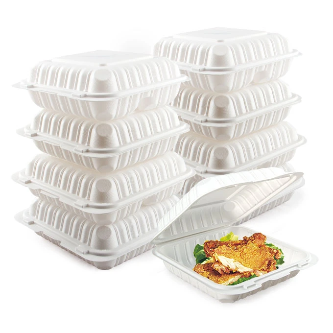 Clamshell Take Out Matbeholdere 8 X 8