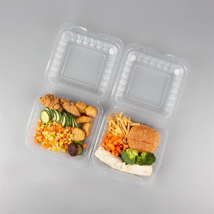 Klar engangs Bento-boks