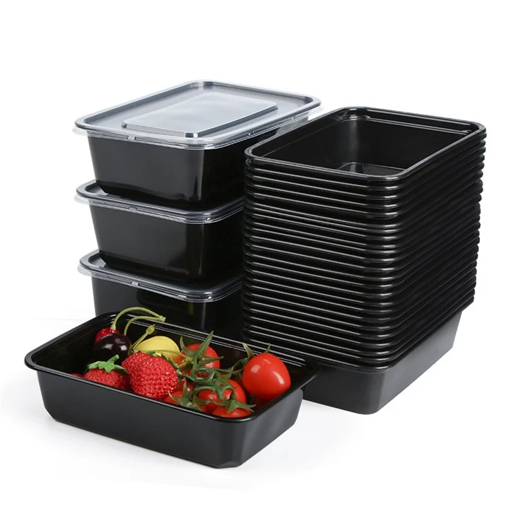 Egendefinert logo Take Out Container Plast