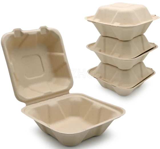 Engangs Bagasse To Go-beholdere