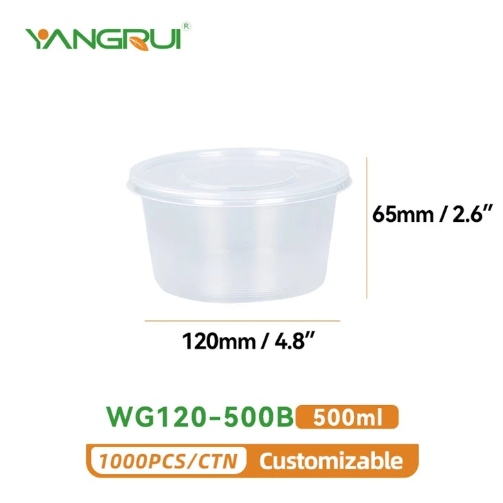 Engangs plastskål 17 oz