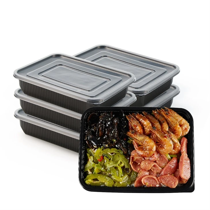 Mikrobølgesikker take-away-matbeholder