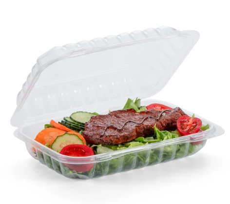 Plastkasse for mat
