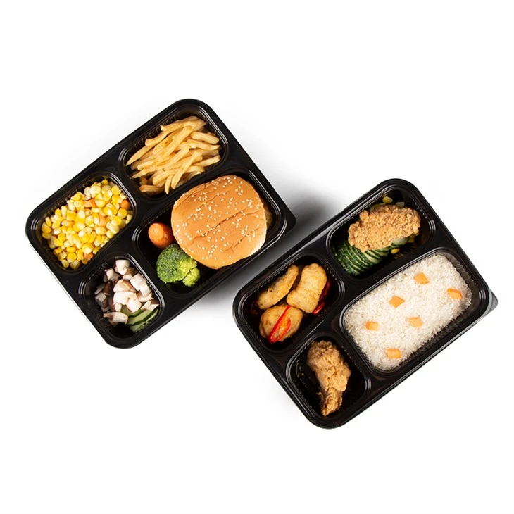 Matbeholder av plast for take away