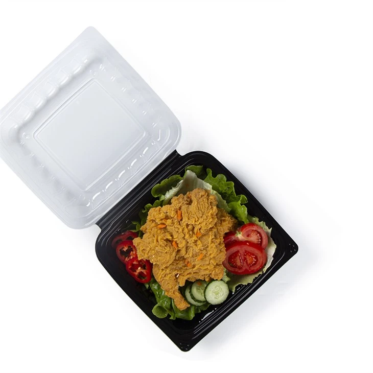 Plast Take Away-beholdere Varm mat