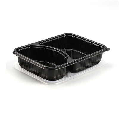 Bento-bokser for takeaway med 2 rom