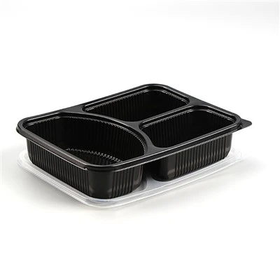 Bento-bokser for take away-lunsj med 3 rom