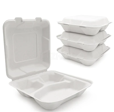 Bagasse-beholdere Food To Go