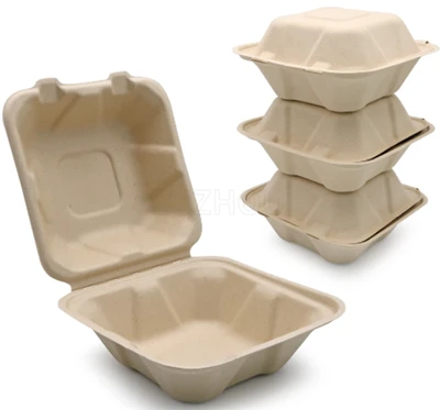Bagasse matbeholdere å gå
