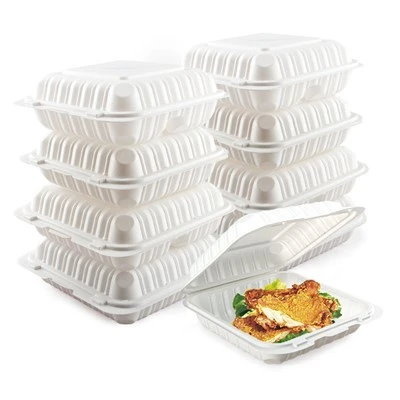 Clamshell Take Out Matbeholdere 8 X 8