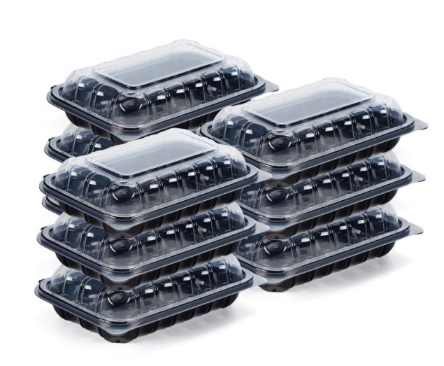 9x6 tommer PP matoppbevaringsboks