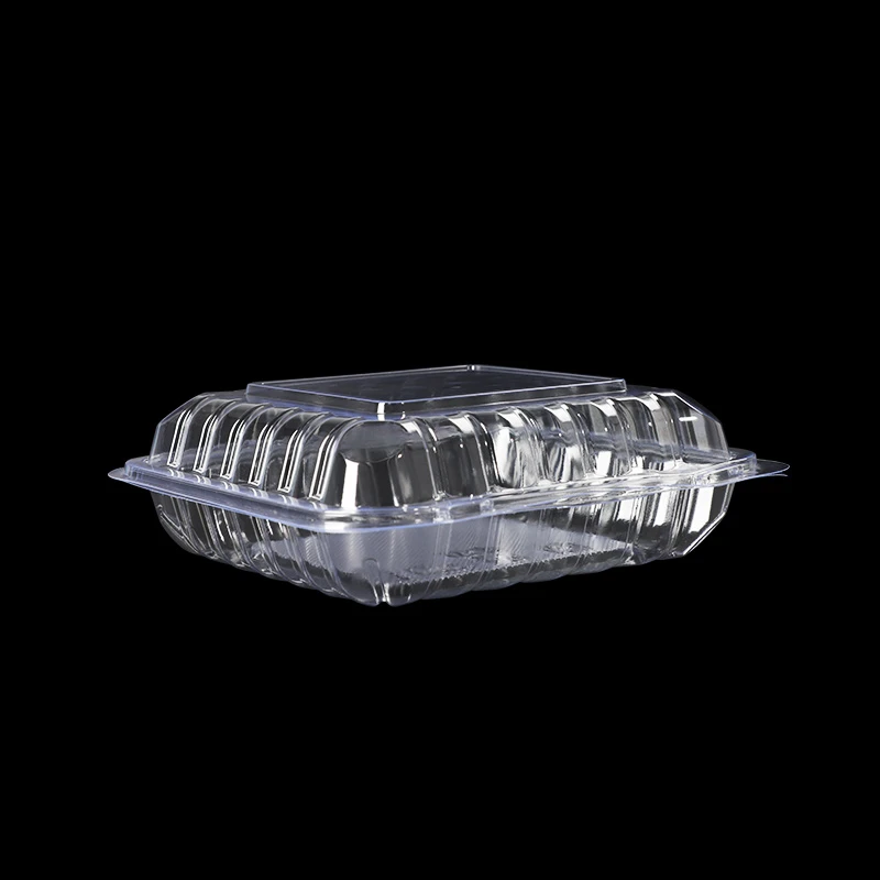 Pet hengslet container