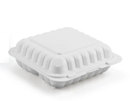 222 8 inch MFPP Food container with 3 Compartment 8 inch MFPP Food container with 3 Compartment