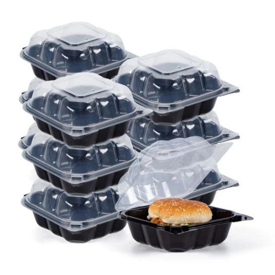 Square Anti Fog Food Container