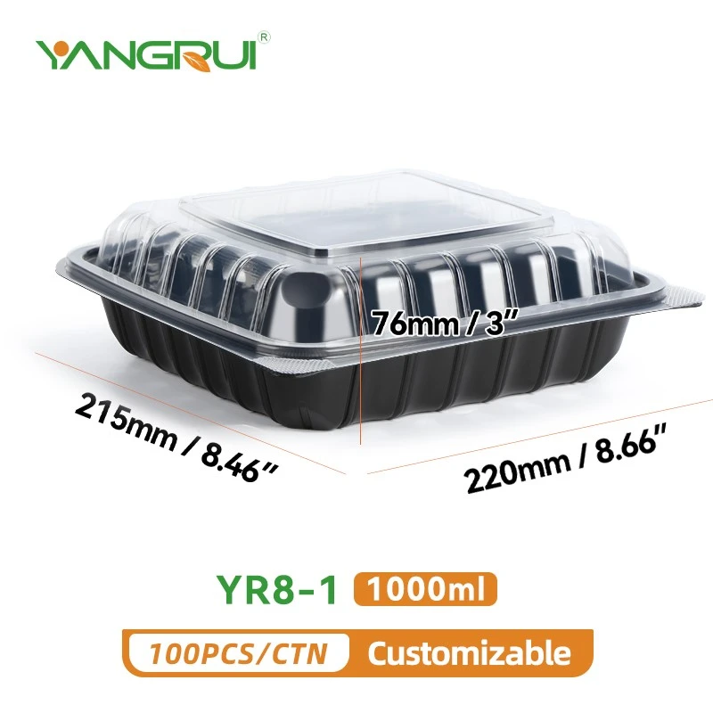 take-out plastic containers